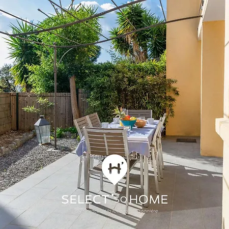 Select'sohome - Avec Jardin, Terrasse Et Parking Prive Pour 6 Personnes !- Fos-02 아파트