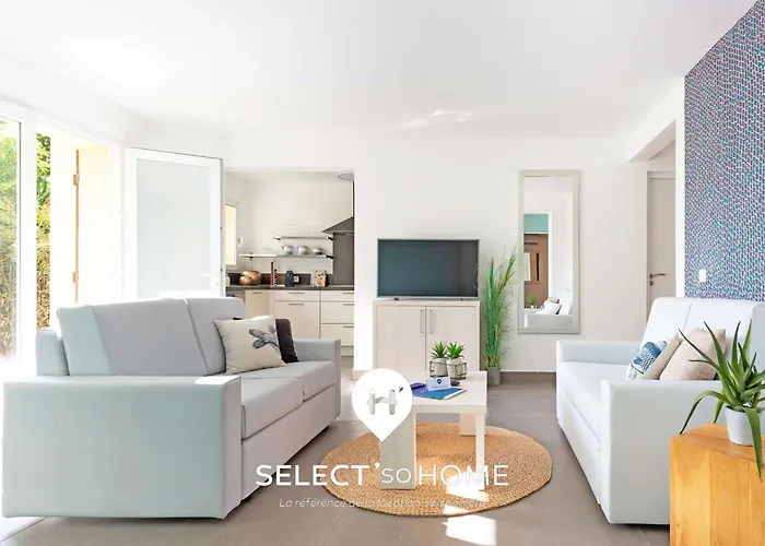 아파트 Select'sohome - Avec Jardin, Terrasse Et Parking Prive Pour 6 Personnes !- Fos-02 르 라방두